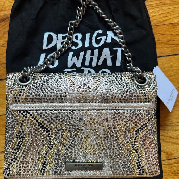 Brand New, RARE & Beautiful Kurt Geiger Multi Crystal Mini Kensington handbag. - Picture 7 of 12